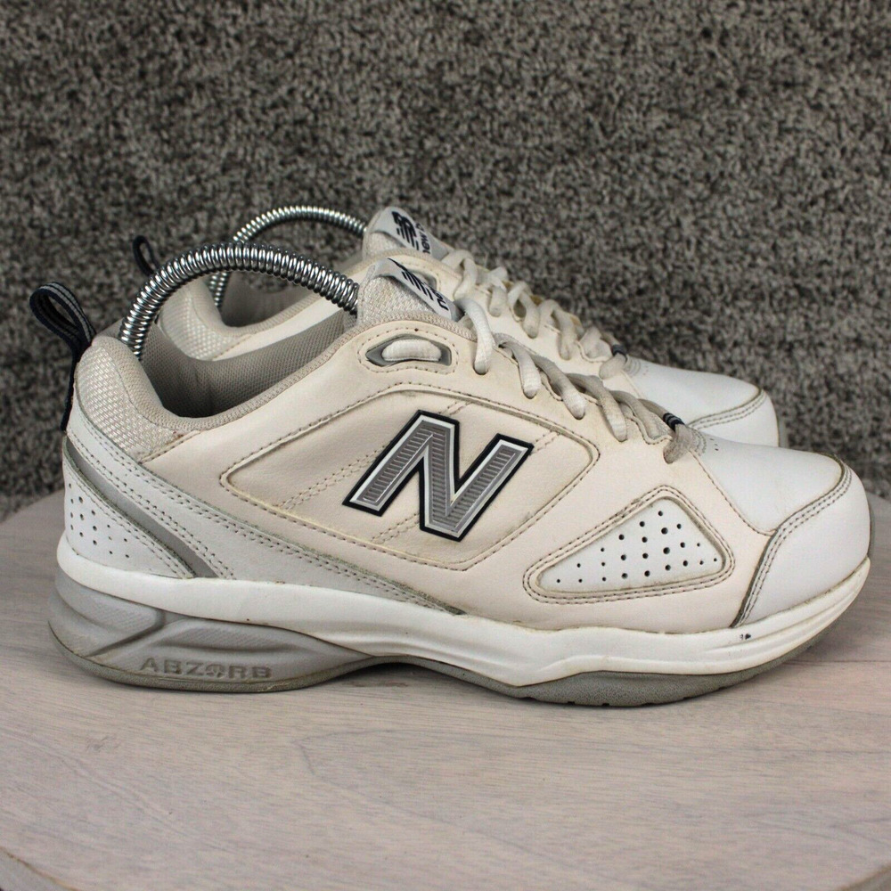 New Balance 623v3 Training Sneakers Mens 8.5 White Leather Athletic